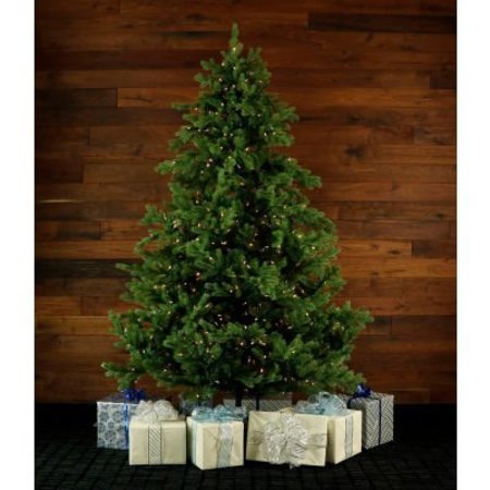ALMO FULFILLMENT SERVICES LLC Fraser Hill Farm Artificial Christmas Tree, 7.5 Ft. Foxtail Pine, Smart String Clear LED Lights FFFX075-3GR
